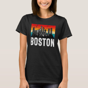 Boston  Retro Boston  Boston Massachusetts T-Shirt