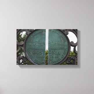 Boston Seal Canvas Print