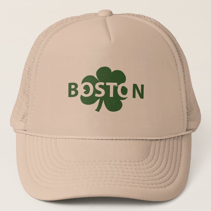 boston shamrock hat