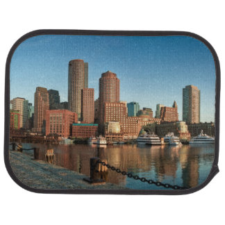 Boston skyline car floor mat