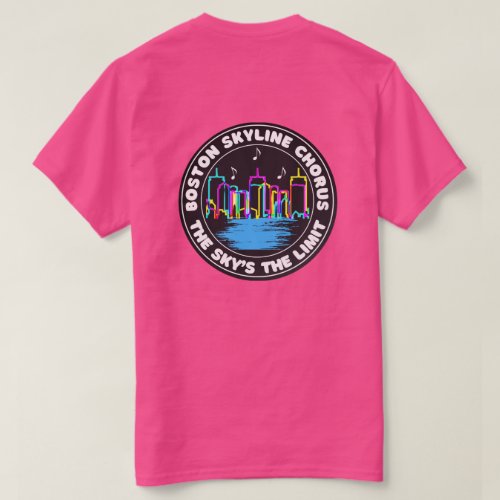 Boston Skyline Chorus Logo T_Shirt