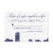 Boston Skyline Dark Blue on white RSVP