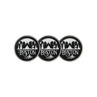 Boston Skyline Golf Ball Marker