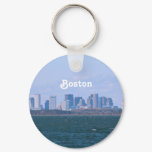 Boston Skyline Keychain