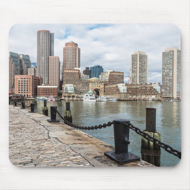 Boston Skyline Mouse Pad (Front)
