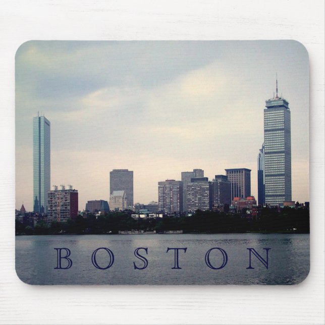 Boston Skyline Mouse Pad (Front)