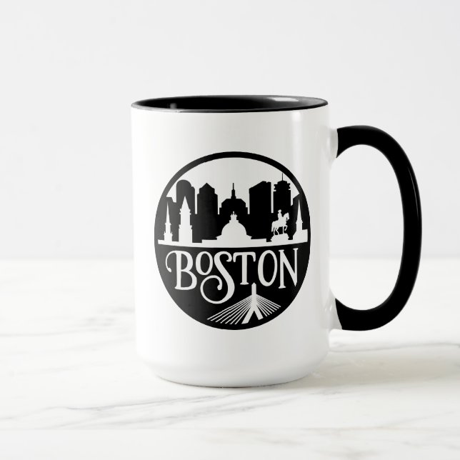 Boston Skyline Mug (Right)
