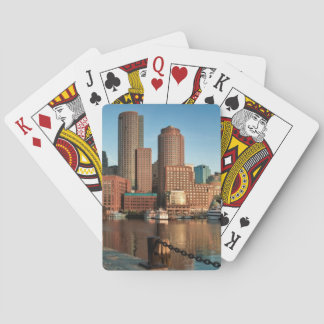 Boston skyline poker cards