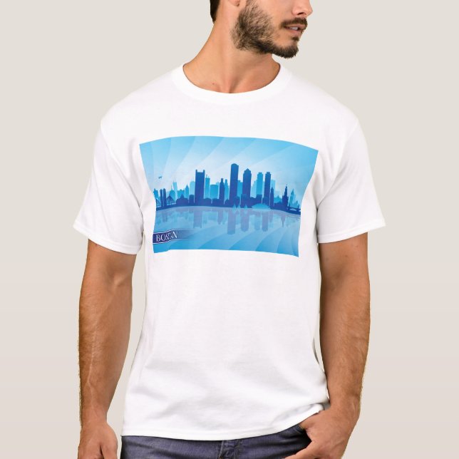 Boston Skyline T-Shirt (Front)