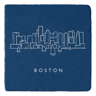 Boston Skyline Trivet