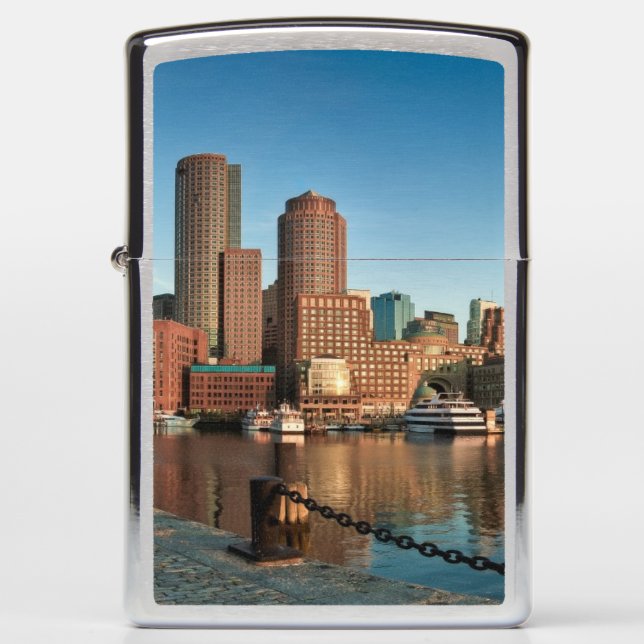 Boston skyline zippo lighter (Front)