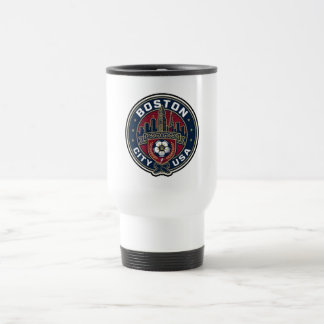 Boston Soccer Travel Mug Soccer Fan Coffee Mug