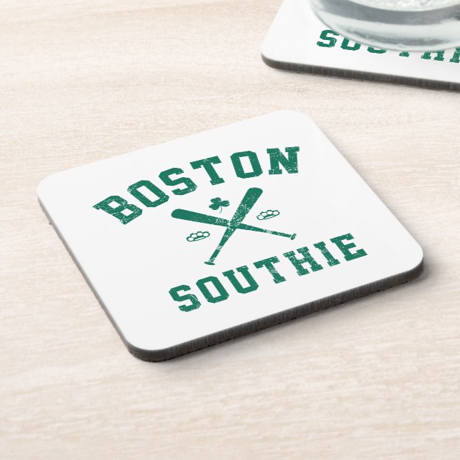 Boston Southie  Beverage Coaster (Left Side)
