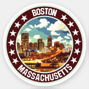 Boston                                             sticker