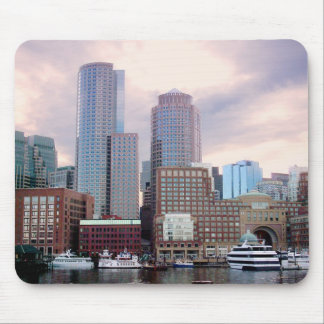 Boston Stormy Skyline Mouse Pad