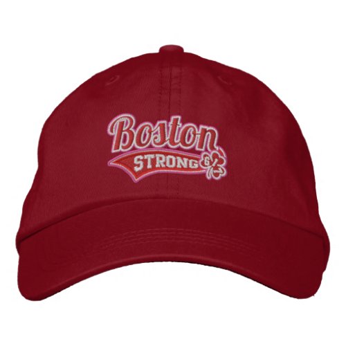 Boston Strong Ballpark Shamrock embroidered Cap