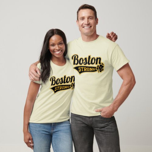 Boston Strong Ballpark Shamrock T_Shirt