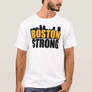 Boston Strong Black & Gold T-Shirt