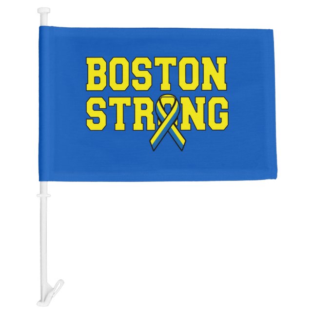 Boston Strong Car Flag (Front)