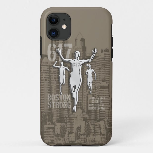 BOSTON STRONG CITY Style Case-Mate iPhone Case (Back)
