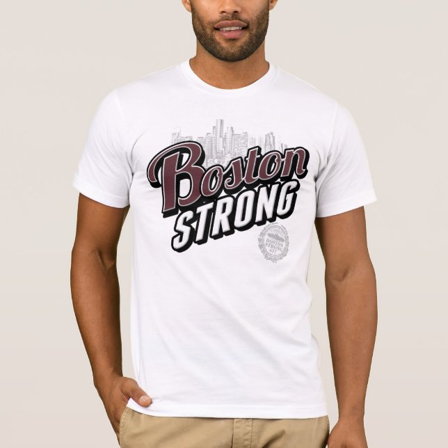 BOSTON STRONG CITY T-Shirt (Front)