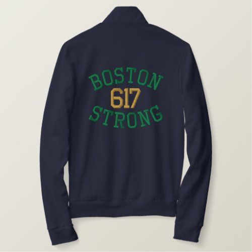 Boston Strong Embroidered Jacket