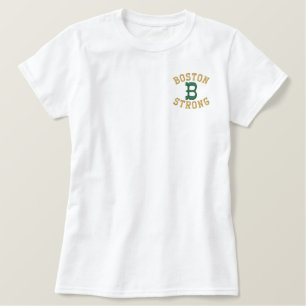 Boston Strong Embroidered Shirt