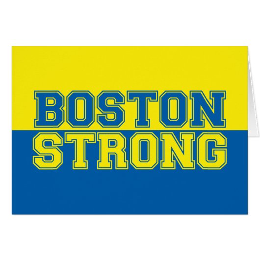 Boston Strong Graphic Style Cards (Front Horizontal)