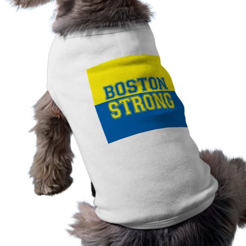 Boston Strong Graphic Style T_Shirt