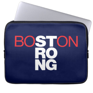 Boston Strong Helvetica 13 inch Laptop Sleeve
