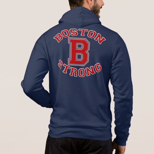 BOSTON STRONG HOODIE (Back)