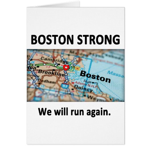 Boston Strong Map Cards (Front)