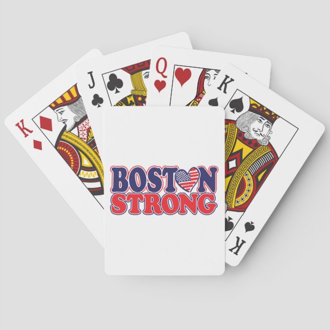 Boston Strong Poker Cards (Back)