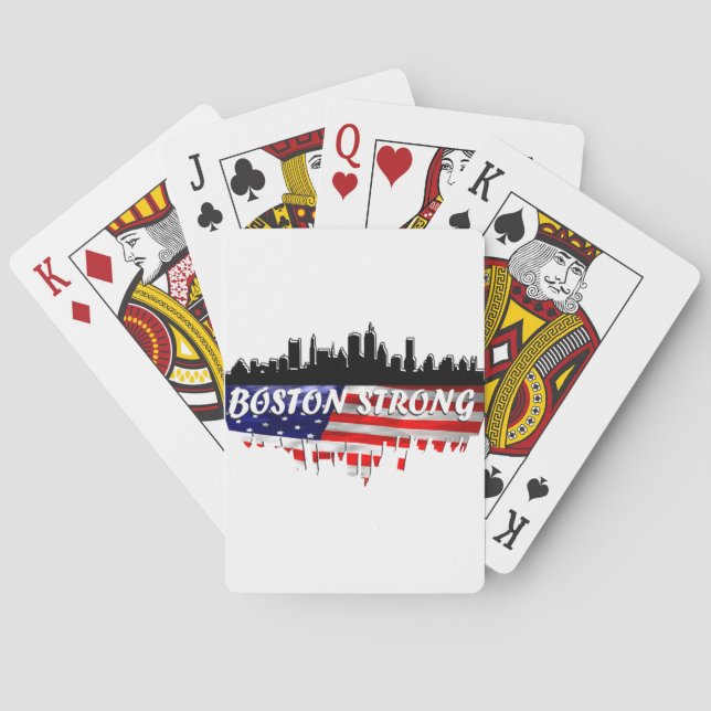 Boston Strong Poker Cards (Back)