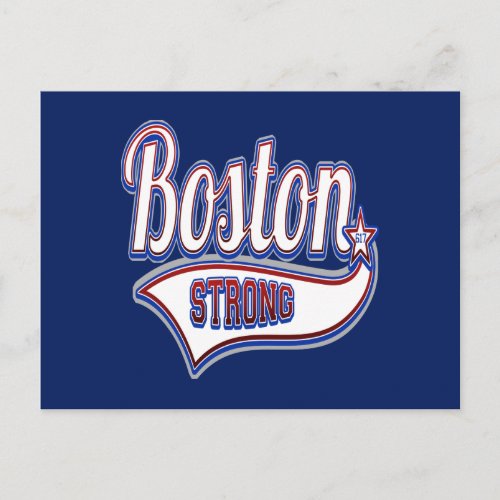 Boston Strong Postcard