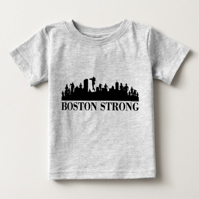 Boston Strong Pride Baby T-Shirt (Front)