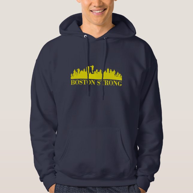 Boston Strong Pride Hoodie (Front)