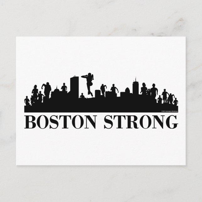 Boston Strong Pride Postcard (Front)