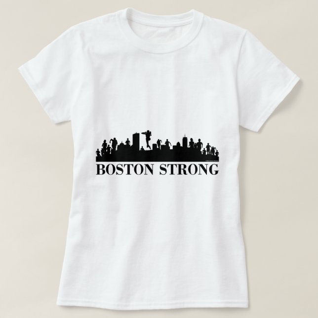 Boston Strong Pride T-Shirt (Design Front)