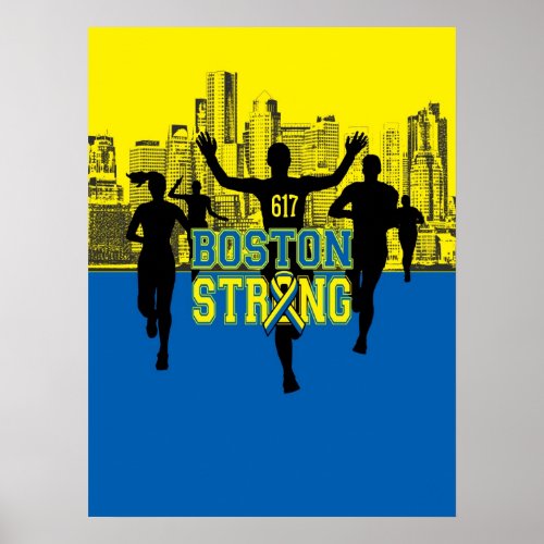 Boston Strong Spirit Poster