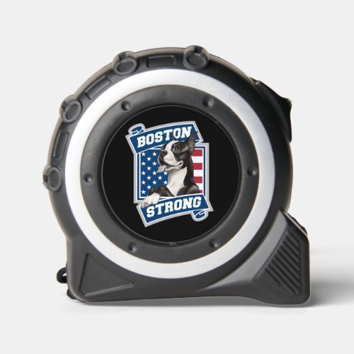 BOSTON STRONG TERRIER crest style Tape Measure