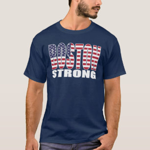 BOSTON STRONG U.S. Flag T-shirt