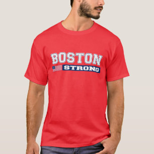 BOSTON STRONG U.S. Flag T-shirt
