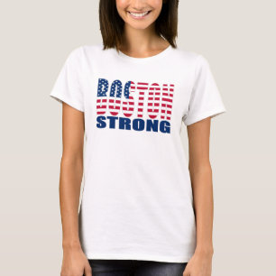 BOSTON STRONG U.S. Flag T-shirt