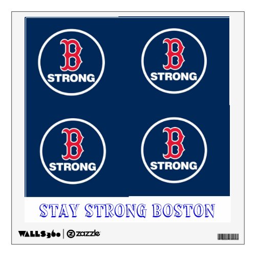 Boston Strong Wall Decal