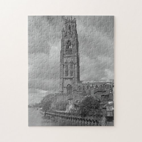 Boston Stump and River Welland Lincolnshire Jigsaw Puzzle