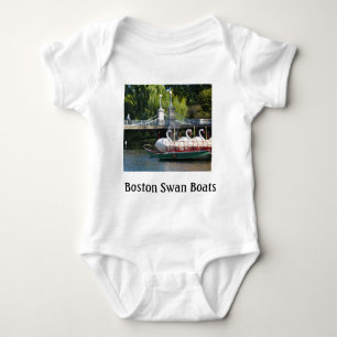 Boston Swan Boats Baby Baby Bodysuit