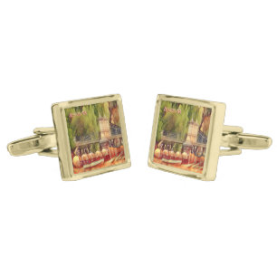 Boston Swan Boats Summer Filter Cufflinks
