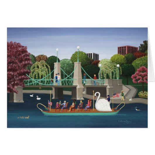 Boston Swan Cards (Front Horizontal)