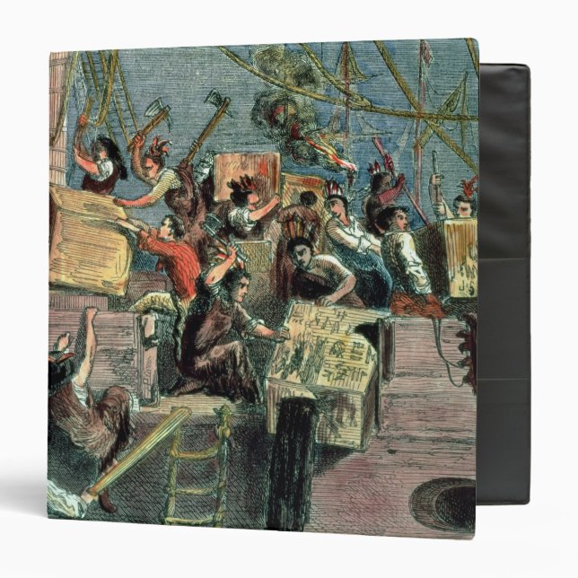 Boston Tea Party, 16th December 1773 Binder (Front/Inside)